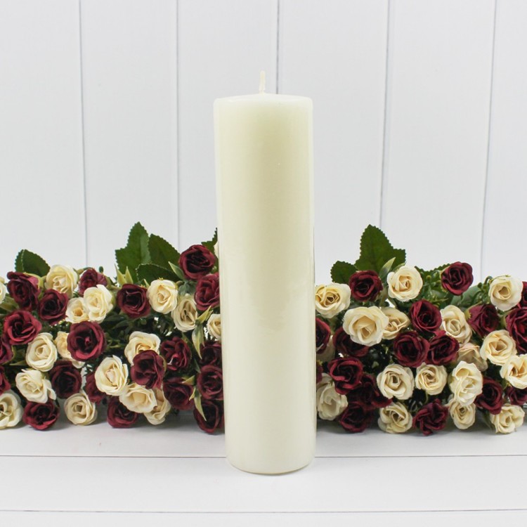 1380450100 Цилиндр 50 Н150 свеча парафиновая белый