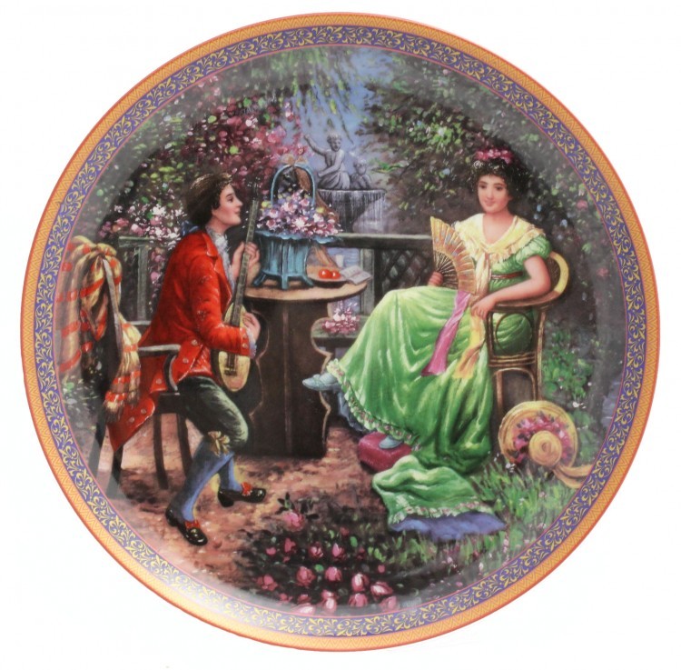 TR-21 Тарелки с девушками d=20,5 см