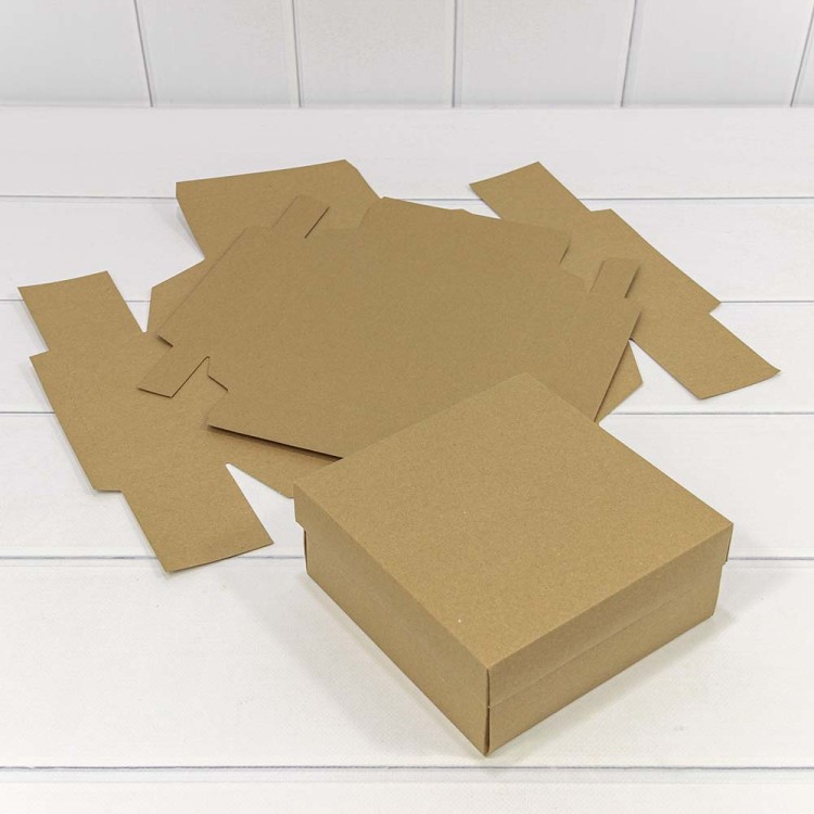 0007341 Коробка Квадратная 16,5*16,5*7 сборная Крафт класс А 1/20 1/300 0007341 Коробка Квадратная 16,5*16,5*7 сборная Крафт класс А 1/20 1/300