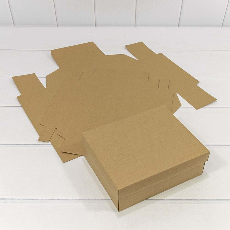 0007345 Коробка Прямоугольная 20*16*7 сборная Крафт класс А 1/20 1/300 0007345 Коробка Прямоугольная 20*16*7 сборная Крафт класс А 1/20 1/300