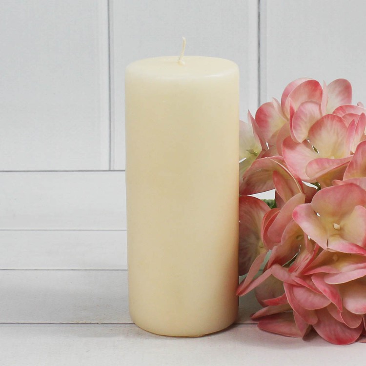 1381582400 Цилиндр 50 Н120 свеча парафиновая, слоновая кость