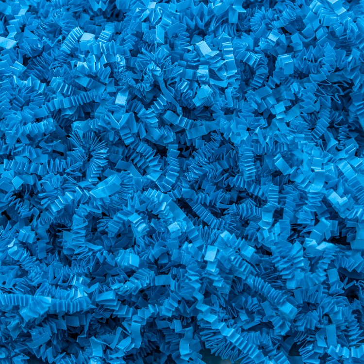 005033 Наполнитель Бумажный Пергамент Синий 100г 1/50