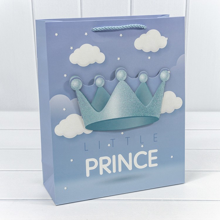 000319A Пакет подарочный с 3D аппликацией "Детский" (микс 319) 30*41,5*12 210г 1/20 1/120