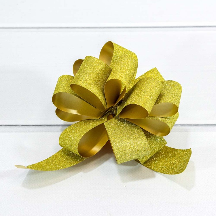 00052330G Бант-шар 3 см "Блеск" Золотой 1/50 1/2000