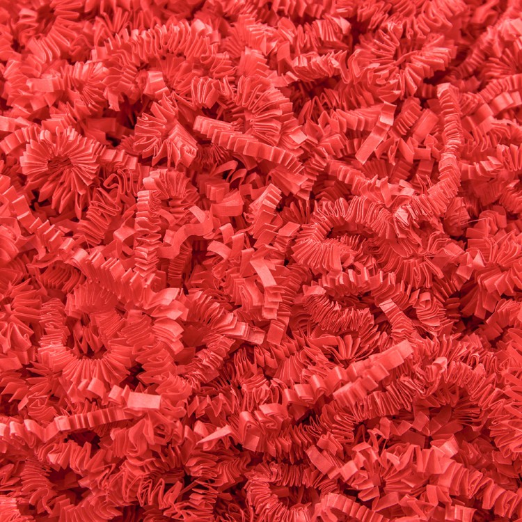 005034 Наполнитель Бумажный Пергамент Красный 100г 1/50