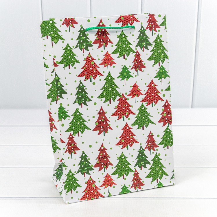 300431K Пакет подарочный "Новый год" (микс 431) 20*30*10 128г 1/20 1/360