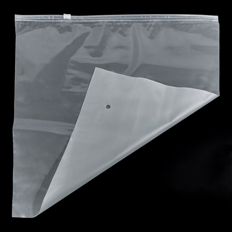 4060-4565 Пакет упаковочный с замком слайдер 45*65 (50 шт.) глянцевый/матовый с отверстием 150мкм 1/8