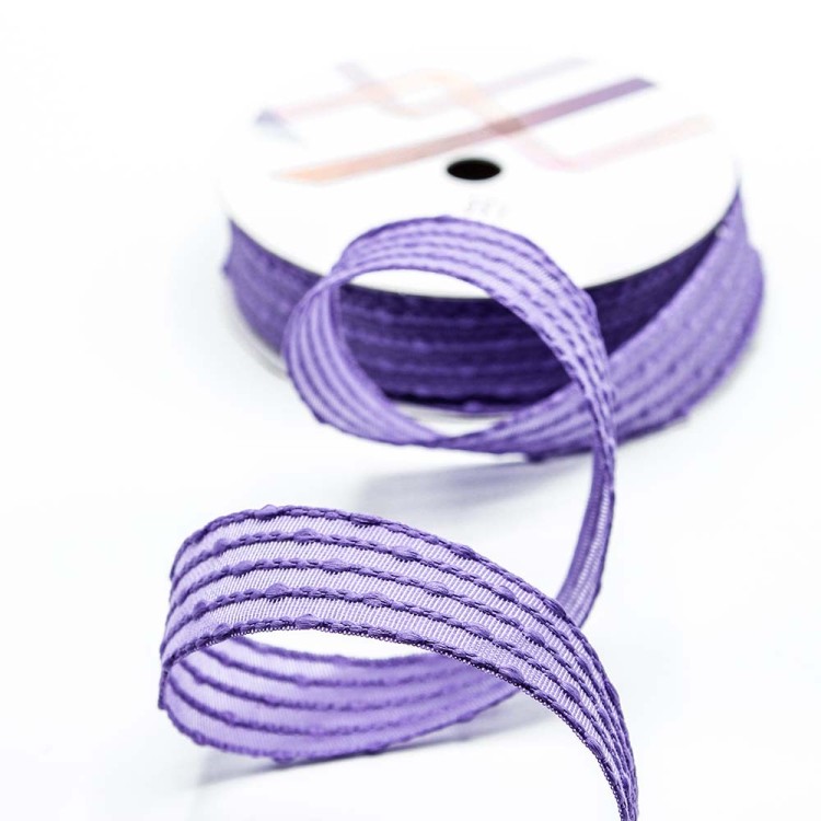 530-25/5 Лента декоративная в полоску (полиэстер) 2,5 см*18 ярд Фиолетовый 1/8 1/192 530-25/5 Лента декоративная в полоску (полиэстер) 2,5 см*18 ярд Фиолетовый 1/8 1/192