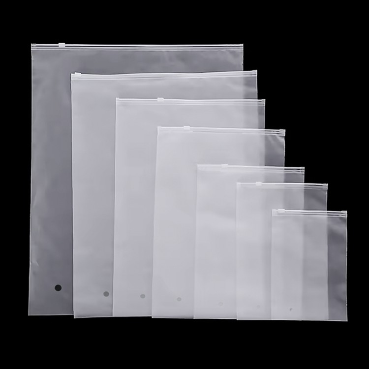 4070-3545 Пакет упаковочный с замком слайдер 35*45 (50 шт.) матовый с отверстием для воздуха 150мкм 1/14