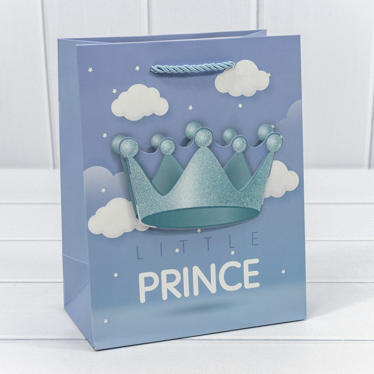 000319E Пакет подарочный с 3D аппликацией "Детский" (микс 319) 18*23*10 210г 1/20 1/360