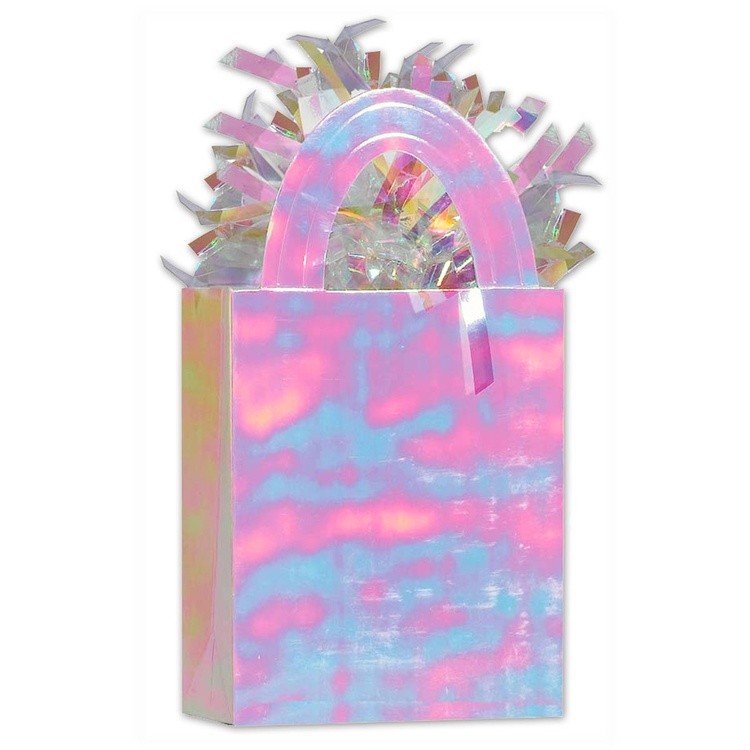 1302-0737 Грузик для шара "Сумочка" Перламутровый 160г 1302-0737 Грузик для шара "Сумочка" Перламутровый 160г