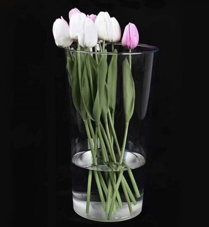 821/3 Ваза акриловая круглая 21,5*38 1/20