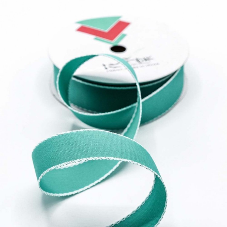 534-28/5 Лента декоративная с каймой (полиэстер) 2,8 см*25 ярдов темно-бирюзовый 1/8 1/192 534-28/5 Лента декоративная с каймой (полиэстер) 2,8 см*25 ярдов темно-бирюзовый 1/8 1/192