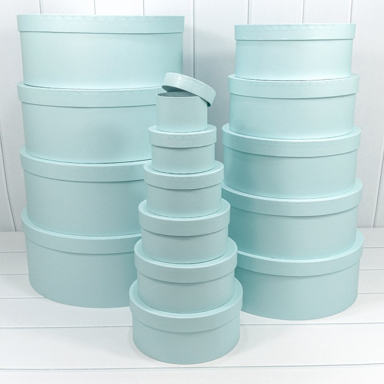 7211501/1394	Коробки Круглые Набор 1/15 46,5*17,1 Голубой 1/1																						