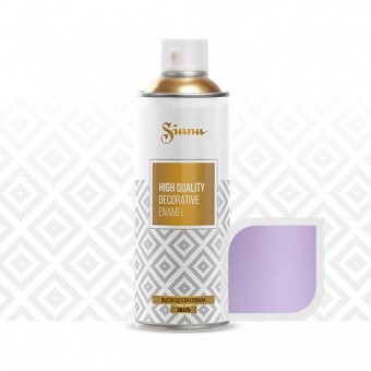 SNM007 Краска, эмаль-аэрозоль для декора Siana high quality – «металлик», 520 мл. Жемчужно-лиловый