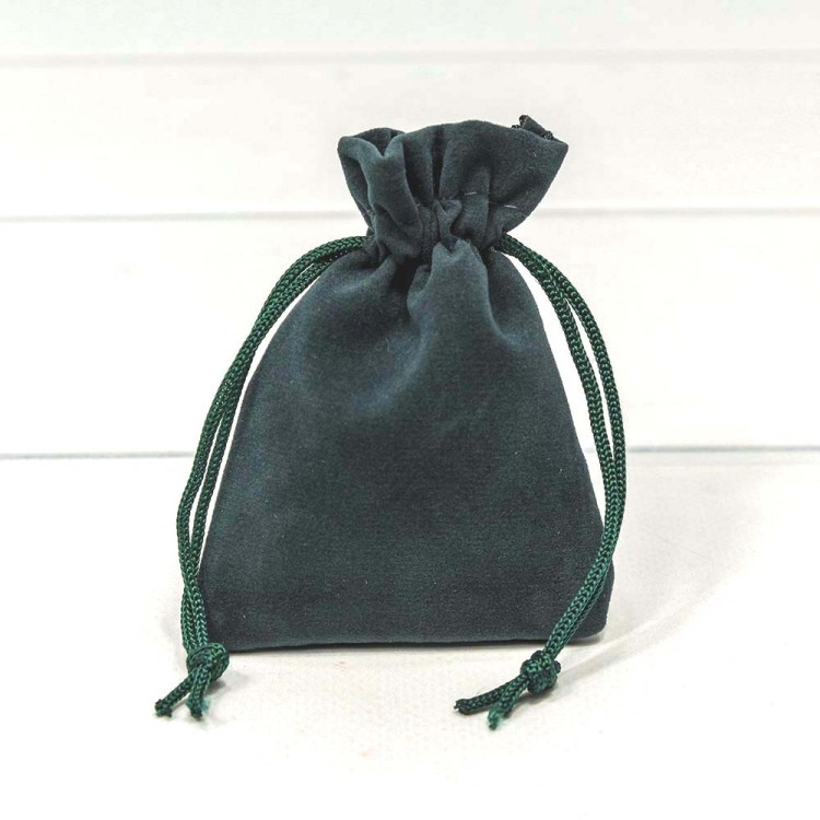 000811J/23 Мешочки бархатные 7*9 Сине-зелёный 1/50 1/3000  