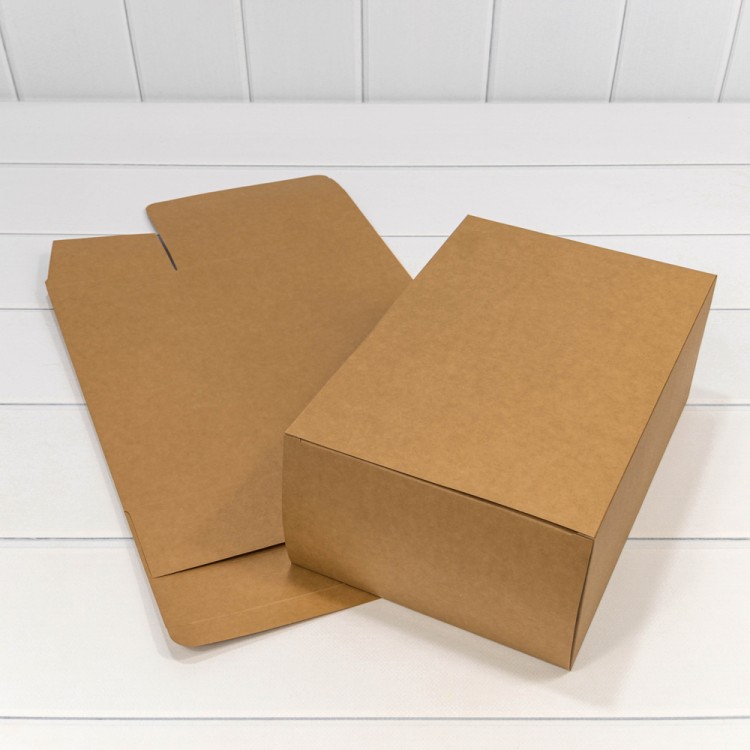 0007243 Коробка Прямоугольная 30*20*12 сборная Крафт 1/20 1/300 0007243 Коробка Прямоугольная 30*20*12 сборная Крафт 1/20 1/300