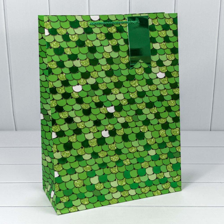 000208A Пакет подарочный с тиснением "Кружочки" (микс) 33*45*15 210г 1/20 1/120