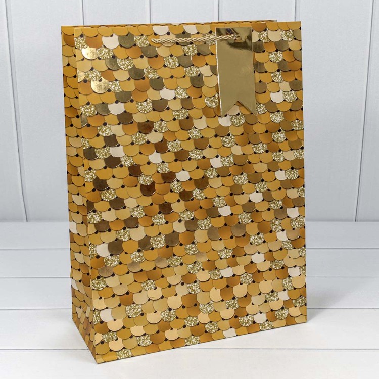 000208A Пакет подарочный с тиснением "Кружочки" (микс) 33*45*15 210г 1/20 1/120