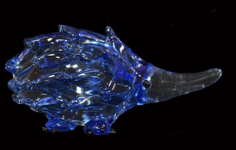 ХН54-5L Дикобраз синий 6х3,5х3,5 см