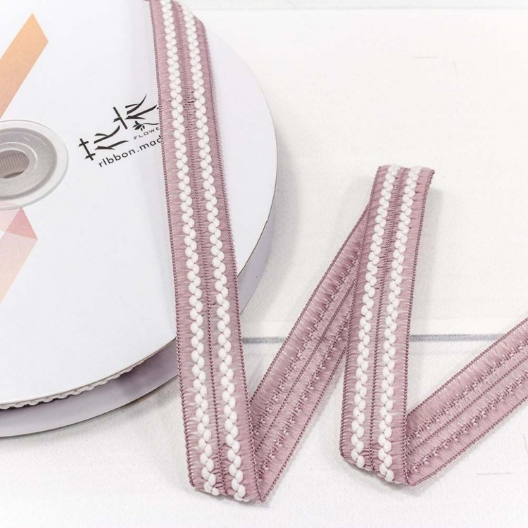 544-15/34 Лента декоративная с бахромой (полиэстер) 1,5 см*25 ярд сиреневый 1/8 1/192 544-15/34 Лента декоративная с бахромой (полиэстер) 1,5 см*25 ярд сиреневый 1/8 1/192