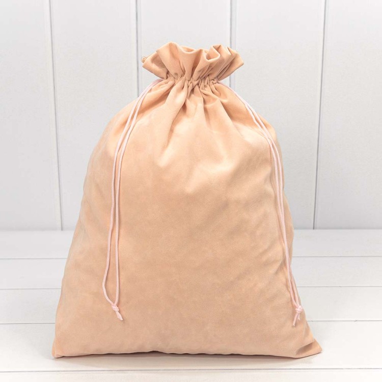 000811A/78 Мешочки бархатные 30*40 Персиковый 1/20 1/300