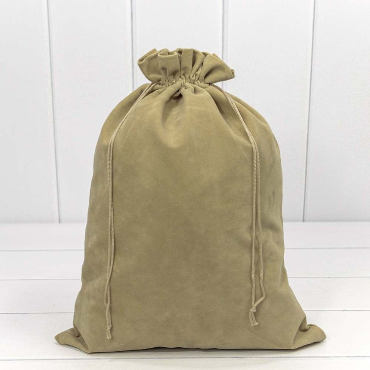 000811A/52 Мешочки бархатные 30*40 Кофе с молоком 1/20 1/300