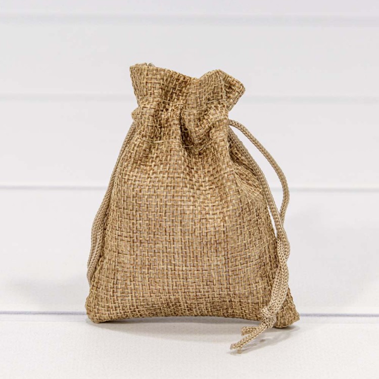 000809J Мешочки из искусственного льна 7*9 1/50 1/3000 