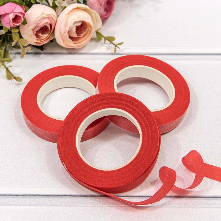 2603/5 Тейп-лента для цветов 1,2см*25ярд Красный 1/12 1/360 2603/5 Тейп-лента для цветов 1,2см*25ярд Красный 1/12 1/360