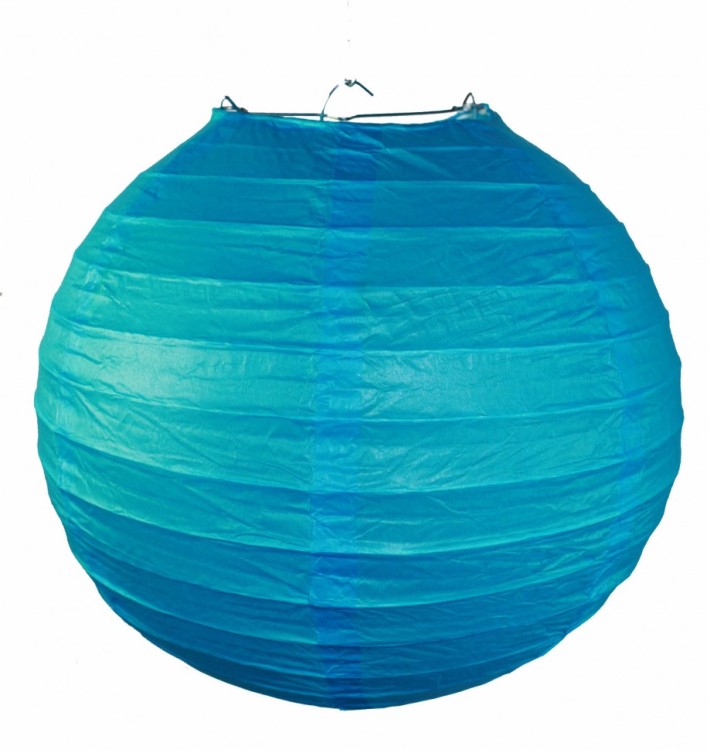 104125-4 Фонарик голубой 250 мм