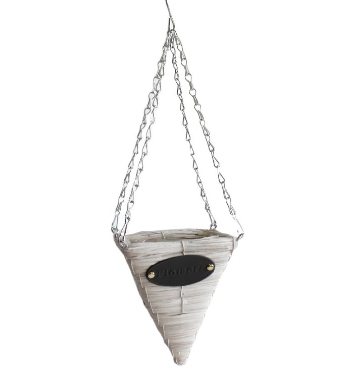 000420-55 Набор корзин 1/3 треугольный 21*21*25 см для цветов 1/12