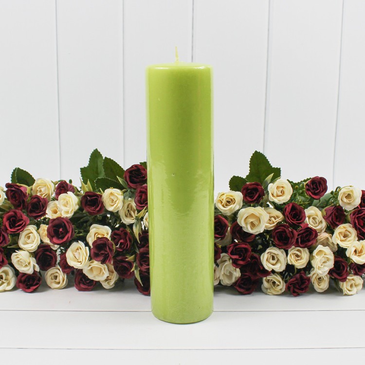 1380452600 Цилиндр 50 Н150 свеча парафиновая фисташковый