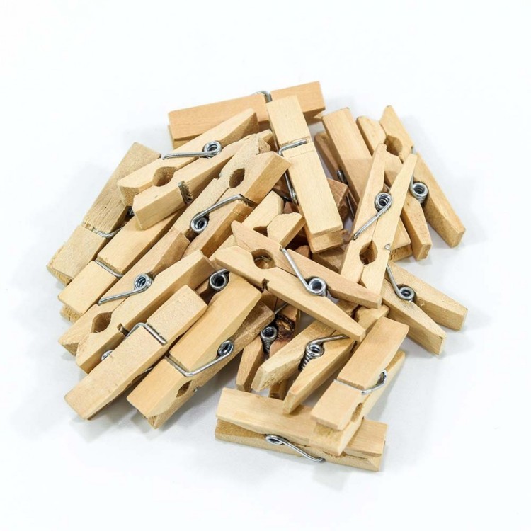 260019 Цветочный аксессуар Прищепки декоративные 3,5*0,9*0,7 1/100 1/72