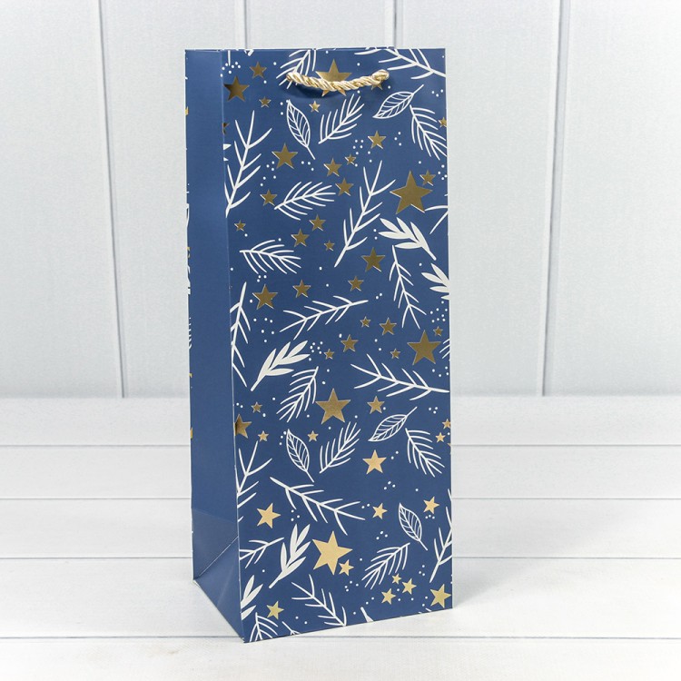 300433M Пакет подарочный "Новый год" (микс 433) 14*35*11 210г 1/20 1/240