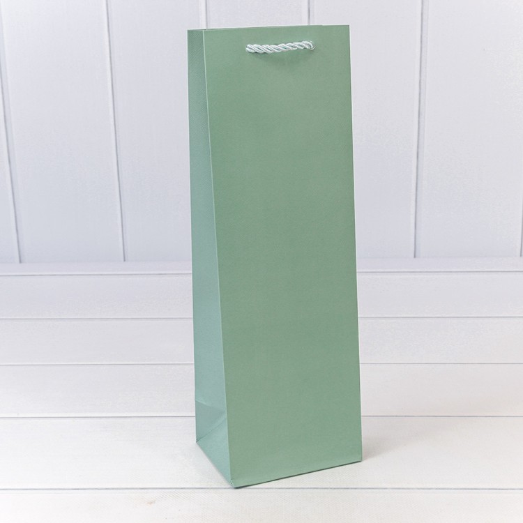 000890M/5 Пакет подарочный "Фактура-890" Бледно-зелёный 12*36*9 210г 1/20 1/240