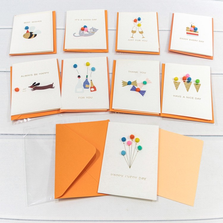 2204/15 Открытки Набор (микс 2204) 13,5*9,5 1/15 1/1170