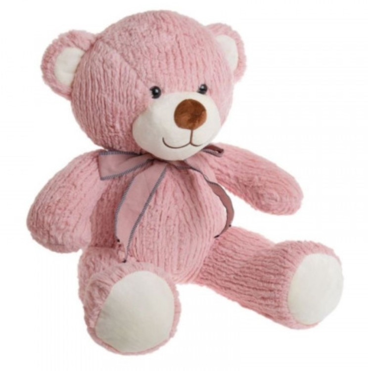 DL104000213P Мягкая игрушка Медведь модель Y00213 Розовый размер 40см