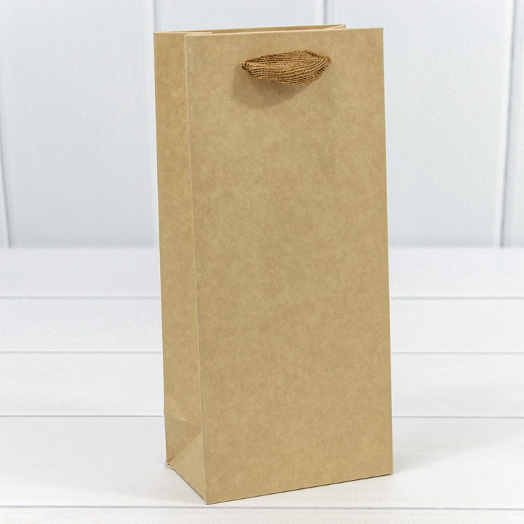 000221S Пакет подарочный Крафт "Люкс" 10*22*6 210Г 1/20 1/480 