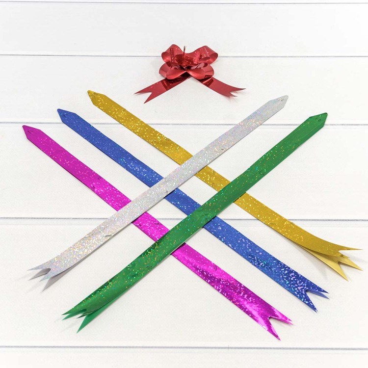 000526-22 Бант-бабочка 2,2*41 см Голография (ассортимент) 1/200 1/30 упак.