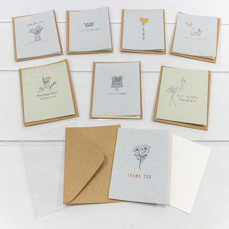 1817/18 Открытки Набор (микс 1817) 12*8,4 1/18 1/1260