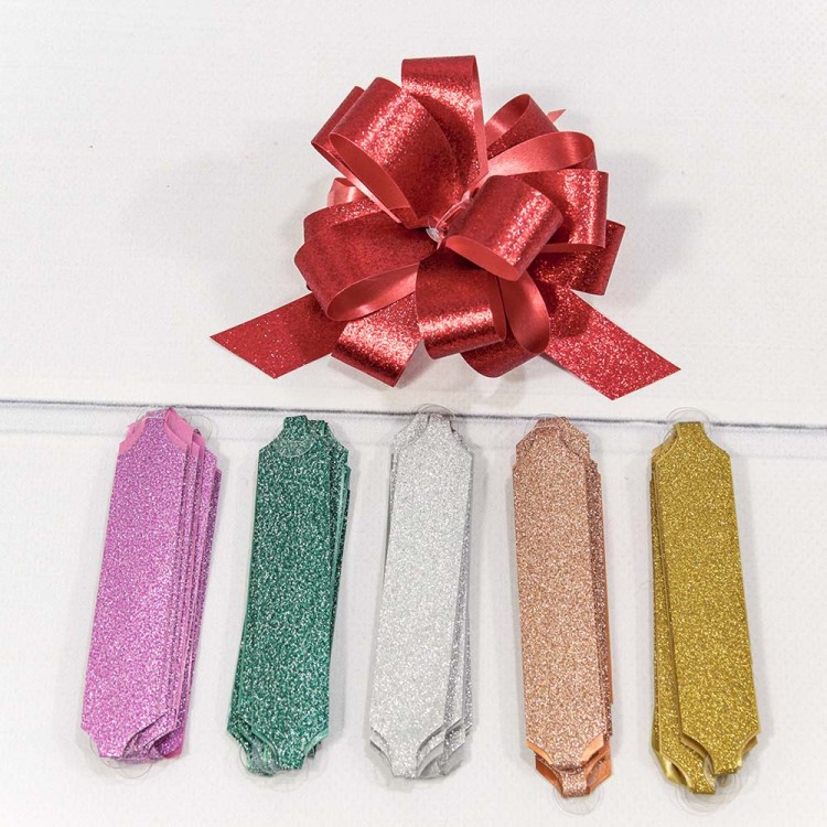 000523-18 Бант - шар 1,8 см "Блеск" (микс) 1/50 1/5000